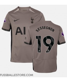 Günstige Tottenham Hotspur Ryan Sessegnon #19 3rd trikot 2023-24 Kurzarm